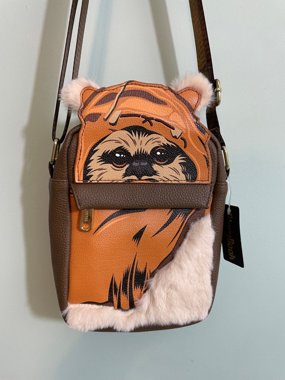 Star Wars Buckle Down Story Book Ewok Crossbody Bag